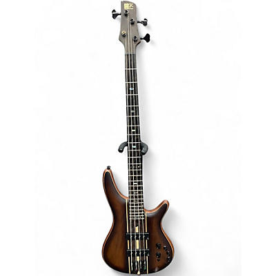 Used Ibanez SR1350B Dual Mocha Burst Flat Electric Bass Guitar