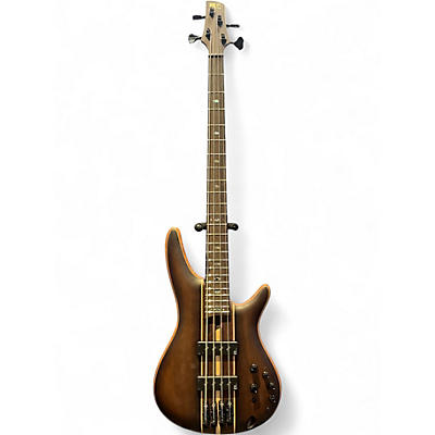 Used Ibanez SR1350B Mocha Burst Electric Bass Guitar