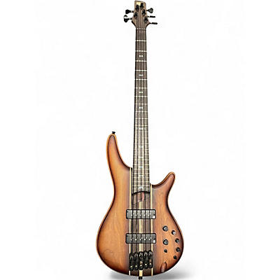 Used Ibanez SR1355B Natural Electric Bass Guitar