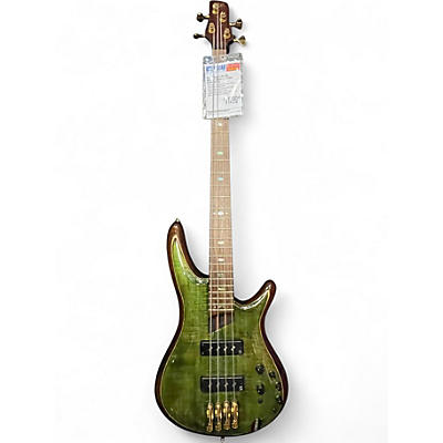 Used Ibanez SR1400 Mojito Green Electric Bass Guitar