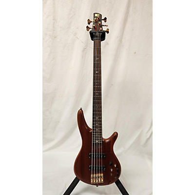 Ibanez Used Ibanez SR1405E 5 String Natural Electric Bass Guitar