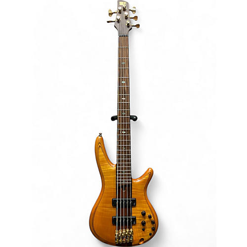 Ibanez Used Ibanez SR1405T Natural Electric Bass Guitar Natural