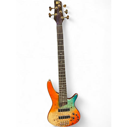 Used Ibanez SR1605DW AUTUMN SUNSET SKY Electric Bass Guitar AUTUMN SUNSET SKY
