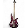 Used Ibanez SR2000 Trans Purple Electric Bass Guitar Trans Purple