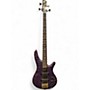 Used Ibanez SR2400 Amethyst Purple Low Gloss Electric Bass Guitar Amethyst Purple Low Gloss