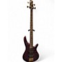 Used Ibanez SR2400 Premium Purple Electric Bass Guitar Purple