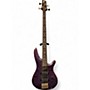 Used Ibanez SR2400 Purple Electric Bass Guitar Purple
