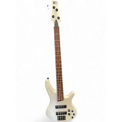 Used Ibanez SR250 Alpine White Electric Bass Guitar