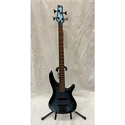 Ibanez Used Ibanez SR250 Black And Blue Electric Bass Guitar