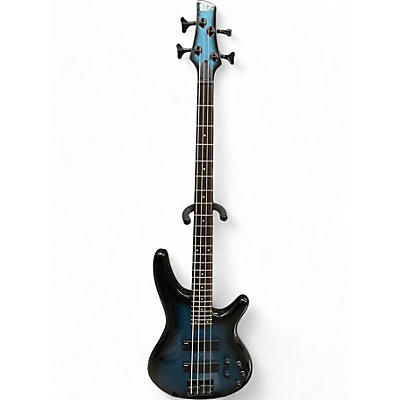 Used Ibanez SR250 Blue Burst Electric Bass Guitar