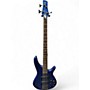 Used Ibanez SR250 Blue Electric Bass Guitar Blue