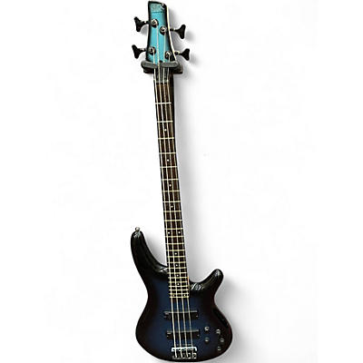 Used Ibanez SR250 Ice Blue Metallic Electric Bass Guitar