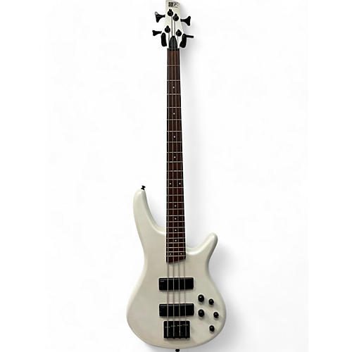 Used Ibanez SR250 Pearl White Electric Bass Guitar Pearl White