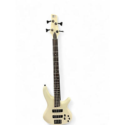 Used Ibanez SR250 Pearl White Electric Bass Guitar