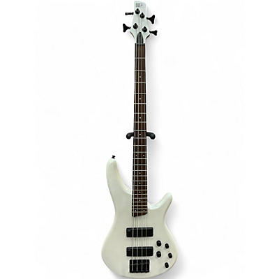 Used Ibanez SR250 Pearl White Electric Bass Guitar