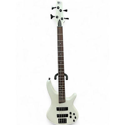 Used Ibanez SR250 WHITE Electric Bass Guitar