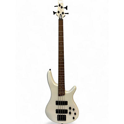 Ibanez Used Ibanez SR250 White Electric Bass Guitar