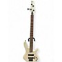 Used Ibanez SR250 White Electric Bass Guitar White