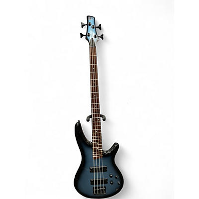 Used Ibanez SR250 soda blue sunburst Electric Bass Guitar