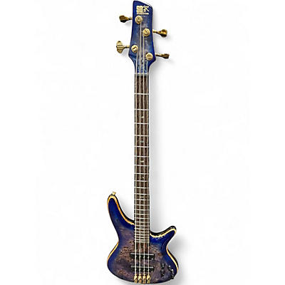 Used Ibanez SR2600 Cerulean Blue Electric Bass Guitar
