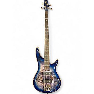 Used Ibanez SR2600 Cerulean Blue Electric Bass Guitar