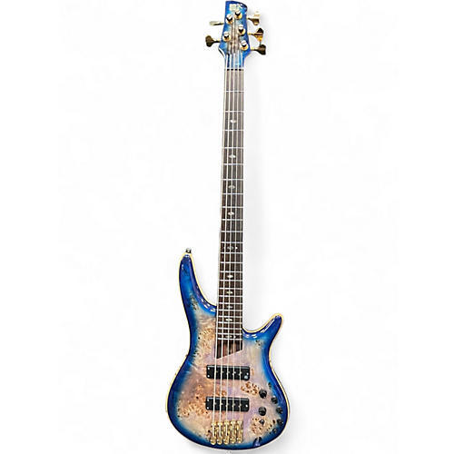 Used Ibanez SR2605 CERULEAN Electric Bass Guitar CERULEAN