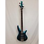 Used Ibanez Used Ibanez SR300 Blue Electric Bass Guitar Blue