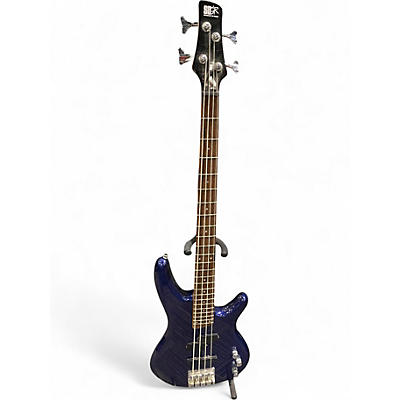Used Ibanez SR300 Blue Electric Bass Guitar