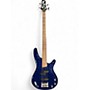 Used Ibanez SR300 Blue Electric Bass Guitar Blue