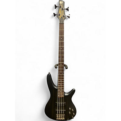 Used Ibanez SR300 Blue Ghost Flames Electric Bass Guitar