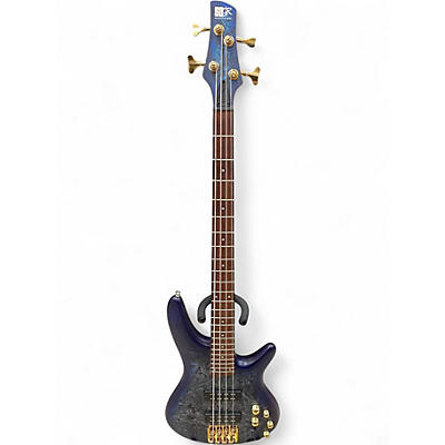 Used Ibanez SR300 COSMIC BLUE Electric Bass Guitar