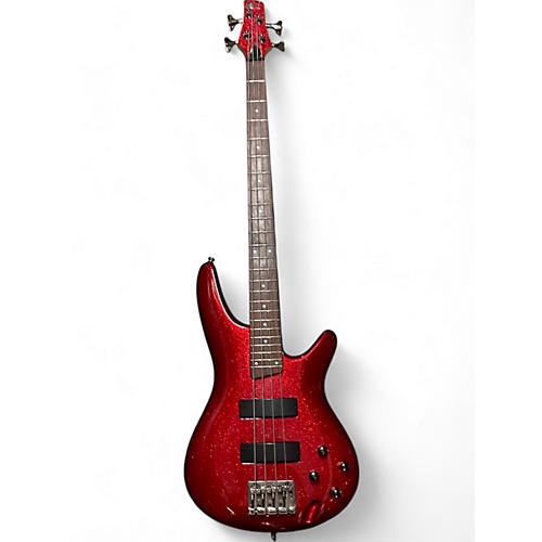 Used Ibanez SR300 Candy Apple Red Electric Bass Guitar Candy Apple Red