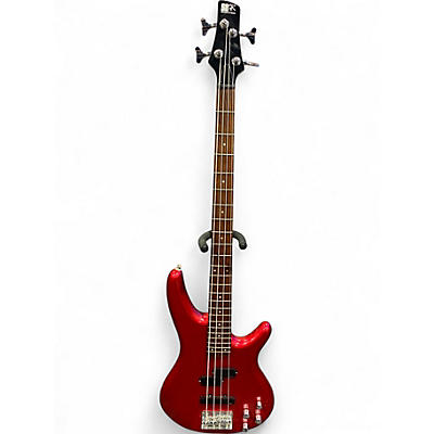 Used Ibanez SR300 DX SPARKLE RED Electric Bass Guitar