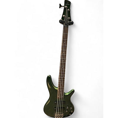 Used Ibanez SR300 Green Electric Bass Guitar