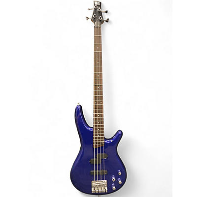 Used Ibanez SR300 Jewel Blue Electric Bass Guitar