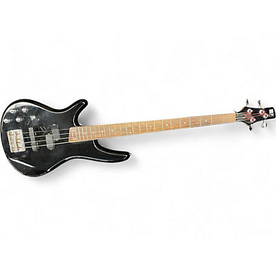 Used Ibanez SR300 Left Handed Black Electric Bass Guitar