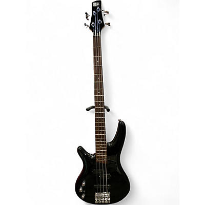 Used Ibanez SR300 Left Handed Black Electric Bass Guitar