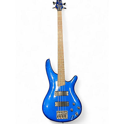 Used Ibanez SR300 Metallic Blue Electric Bass Guitar