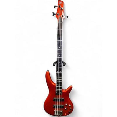Used Ibanez SR300 Metallic Orange Electric Bass Guitar