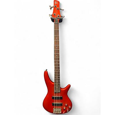 Used Ibanez SR300 Metallic Orange Electric Bass Guitar