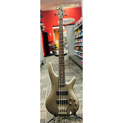 Ibanez Used Ibanez SR300 Metallic Silver Electric Bass Guitar