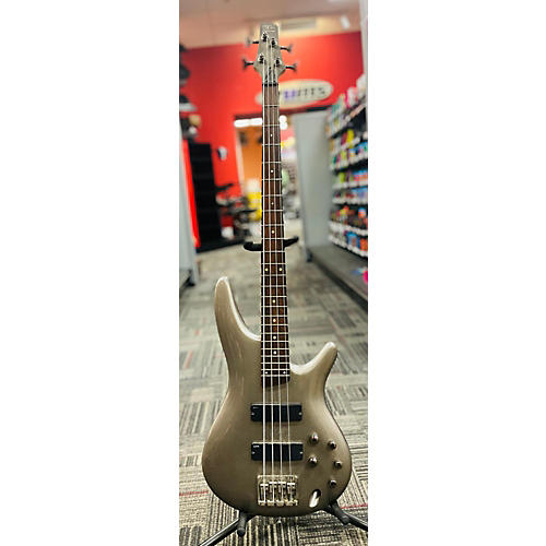 Ibanez Used Ibanez SR300 Metallic Silver Electric Bass Guitar Metallic Silver