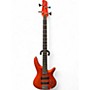 Used Ibanez SR300 Orange Electric Bass Guitar Orange