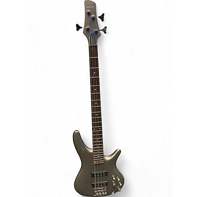 Ibanez Used Ibanez SR300 Silver Electric Bass Guitar