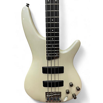 Used Ibanez SR300 White Electric Bass Guitar