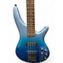 Used Ibanez SR300 blue fade Electric Bass Guitar blue fade