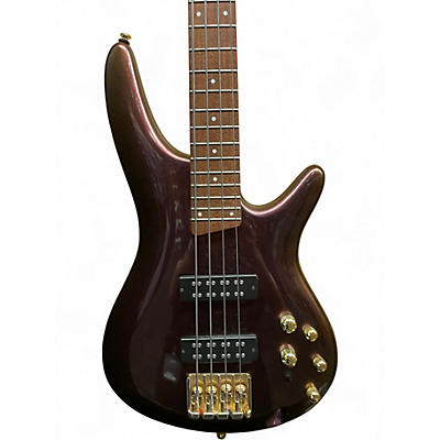 Used Ibanez SR300 eggplant Electric Bass Guitar