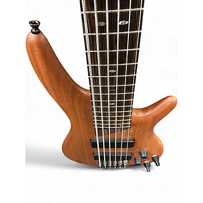 Used Ibanez SR3006 Natural Electric Bass Guitar