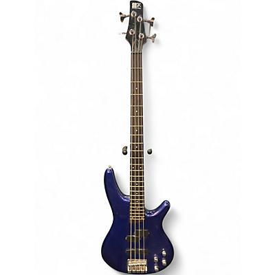 Used Ibanez SR300DX Blue Electric Bass Guitar