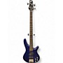 Used Ibanez SR300DX Blue Electric Bass Guitar Blue